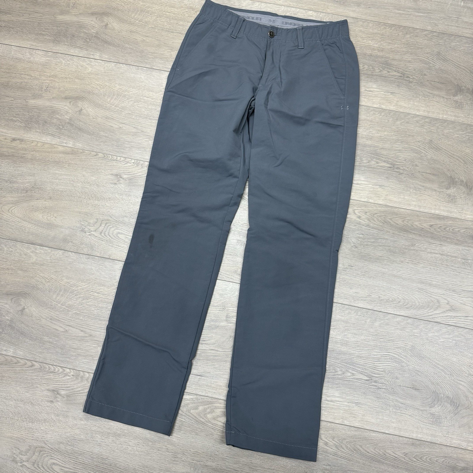 Under Armour Match Play Golf Pants Mens Sz 30x32 Grey Golf Outdoor
